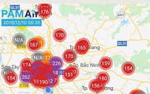 Ô nhiễm không khí Bắc Bộ ở ngưỡng báo động