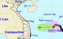 Bão số 8 đang suy yếu nhanh trên Biển Đông