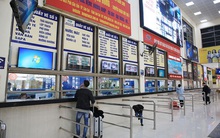 Cảnh tượng 'kỳ lạ' ở bến xe Mỹ Đình những ngày cận Tết