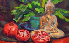 Đem quả lựu ăn dở cho Đức Phật, người phụ nữ bị chỉ trích song phản ứng của Ngài mới đáng kinh ngạc