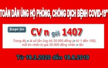 Phát động toàn dân nhắn tin ủng hộ công tác phòng, chống dịch Covid-19: Tình yêu lớn bắt đầu từ những hành động nhỏ!