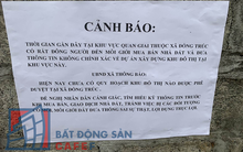 Công an, chính quyền vào cuộc dẹp loạn "sốt ảo" đất Thạch Thất (Hà Nội), giá bắt đầu lao dốc