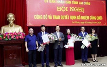 Lai Châu bổ nhiệm nhiều lãnh đạo chủ chốt