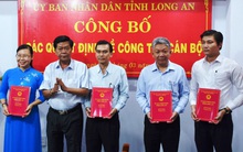 Long An bổ nhiệm nhiều Giám đốc, Phó Giám đốc Sở