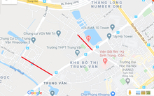 Hà Nội chuẩn bị mở rộng đường Lương Thế Vinh, đường Trung Văn