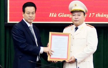 Công bố Quyết định của Bộ trưởng Bộ Công an về công tác cán bộ