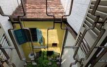 Ngôi nhà 45m2 mang nét truyền thống tại TPHCM