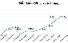 Chỉ số giá tiêu dùng ghi nhận mức tăng thấp nhất giai đoạn 2016-2020