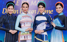 Thiết kế "phòng trọ" độc đáo trên áo dài truyền thống của NTK Nhật Dũng