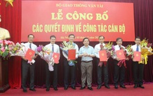 Bộ GTVT bổ nhiệm nhiều lãnh đạo chủ chốt