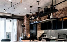 Căn hộ với phong cách công nghiệp “hầm hố”