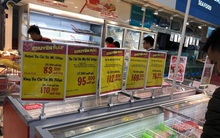 Nguồn thực phẩm cấp đông vào siêu thị ở Hà Nội có an toàn?