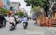 Hàng loạt Chủ tịch phường, quận của Hải Phòng bị phê bình vì vỉa hè bị lấn chiếm