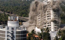 Nổ mìn giật sập 2 tòa chung cư cao cấp do xây trái luật