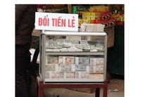 Phí đổi tiền mới lên 20% dịp cận Tết