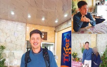 Chuyện ấm lòng ngày Tết: Anh Tây đói vì hàng quán đóng cửa, phải "đánh liều" vào nhà dân xin ăn, được chiêu đãi đặc sản bánh tét