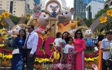 Vì sao tiểu cảnh ở phố đi bộ Nguyễn Huệ tả tơi