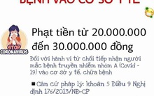 Những chế tài xử phạt liên quan đến phòng chống Covid-19 mà người dân cần biết