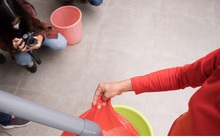 Máy ATM rút gạo bằng "chân" ở Hà Nội đã hoạt động như thế nào trong 2 ngày?