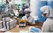 Doanh nghiệp dệt may nhận được đơn hàng dài hạn về khẩu trang