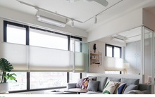 Căn hộ 85m2 mang màu sắc nhẹ nhàng, thanh lịch