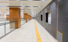 Khám phá bên trong ga ngầm Nhà hát Thành phố của tuyến metro Bến Thành - Suối Tiên