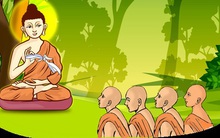 Cầm 1 chiếc khăn tay, Đức Phật dạy môn đồ bài học sâu sắc về cách ứng xử trong cuộc sống