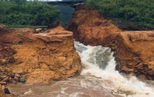 Phú Thọ vỡ đập thủy lợi, khẩn cấp di dời các hộ dân