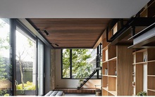 Ngôi nhà có phòng ngủ treo ấn tượng