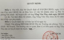 Thanh Hóa hủy quyết định bổ nhiệm “thần tốc” 1 trưởng phòng