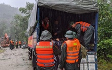 Đoàn cứu hộ gặp sạt lở đất, nhiều cán bộ, chiến sĩ bị mất liên lạc khi tiếp cận thuỷ điện Rào Trăng 3