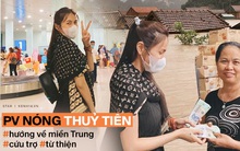 Phỏng vấn nóng Thuỷ Tiên đến Huế cứu trợ miền Trung: Đã kêu gọi được hơn 8 tỷ, bán hết hột xoàn làm từ thiện và chưa kịp báo chồng