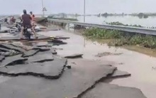 Chùm ảnh: Tuyến đường Quốc lộ 49B hư hỏng nặng