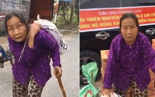 Clip: Cụ bà ở Hải Dương "cõng" bao quần áo và mì tôm gửi xe ủng hộ miền Trung, món quà nhỏ nhưng giàu nghĩa tình khiến nhiều người xúc động