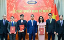 Bộ Ngoại giao bổ nhiệm cán bộ cấp Vụ