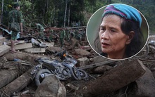 Nước mắt cụ bà mất 8 người thân trong vụ sạt lở ở Quảng Nam: "Con nhắn tôi cẩn thận sạt lở, nhưng giờ con chẳng còn nữa"