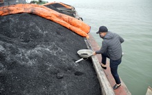 Cảnh sát biển tạm giữ 850 tấn than không rõ nguồn gốc