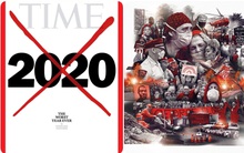 Tạp chí Time tung trang bìa gạch xóa thô bạo với đề tựa: 2020 là năm tồi tệ nhất lịch sử loài người