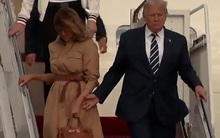 Khoảnh khắc Đệ nhất phu nhân Mỹ liên tục từ chối nắm tay chồng bị máy quay bắt trọn, dân tình nổ ra tranh cãi kịch liệt