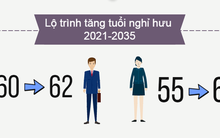 [Infographic] Lộ trình tăng tuổi nghỉ hưu từ năm 2021-2035