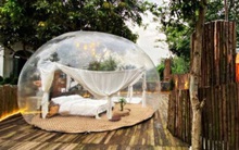 Trải nghiệm đi nghỉ cuối tuần "hú hồn" ở ngoại ô Hà Nội: Book villa 6 triệu/đêm có nhà bong bóng ảo diệu giống Bali, khách ngơ ngác nhận phòng y như cái lều vịt