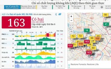 Hà Nội tái ô nhiễm không khí từ sáng nay