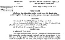 Vì sao Nghị quyết 02 của Chính phủ chỉ dài 3 trang?