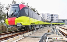 Lộ diện tàu metro Nhổn - ga Hà Nội lăn bánh