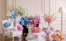 Ngày 20/10: Khách sang vẫn đặt hoa nhập khẩu hàng chục triệu, hoa lạ giá bình dân đắt khách