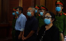 Hình ảnh ông Nguyễn Thành Tài và nữ đại gia Dương Thị Bạch Diệp sáng 16-11