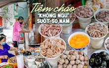 Quán cháo sườn bán xuyên đêm suốt 50 năm gây thèm thuồng bởi mâm lòng hơn chục món và câu chuyện chọn đời thứ 3 nối nghiệp