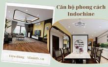 Căn hộ 150m² được cải tạo lại mang đậm phong cách Đông Dương với chi phí 600 triệu đồng của gia đình 6 người ở Hà Nội