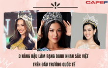 3 "nàng hậu" làm nức lòng người hâm mộ cuối năm 2021: Tài sắc vẹn toàn, đại diện Việt Nam “mang chuông đi đánh xứ người” và gặt hái thành tựu