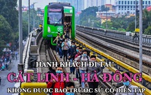 Tranh cãi việc tàu Cát Linh diễn tập sự cố không được báo trước: Khách bị bệnh tim sẽ sốc?